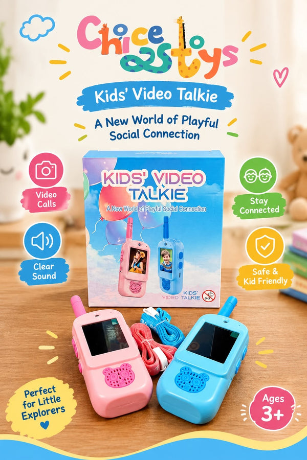 Kids Video Walkie Talkie – Two-Way Video Communication Toy