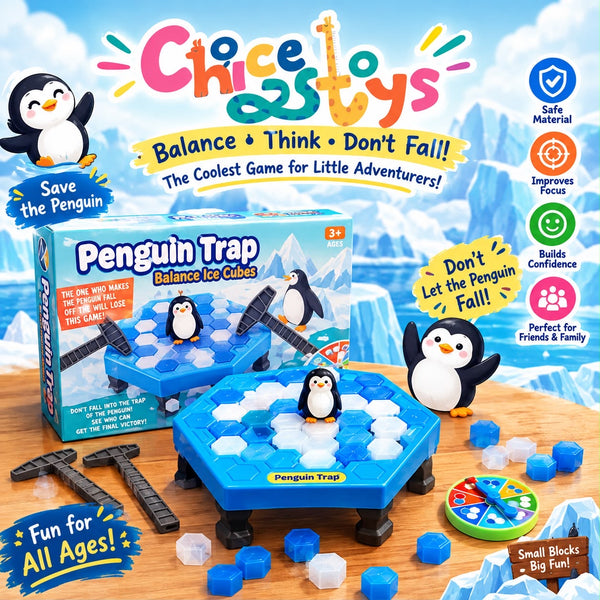 Penguin Trap Game for Kids – Exciting Family Board Game