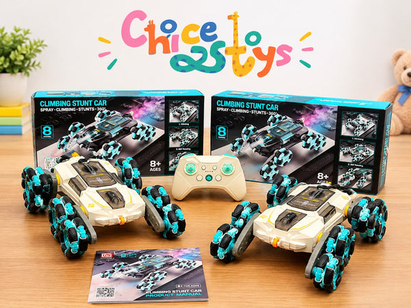 8 Wheels Climbing Stunt Car– Best RC Toy for Kids