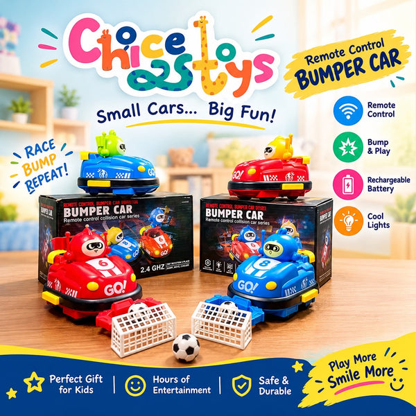 Bumper Car Toy for Kids – Indoor & Outdoor Ride-On Fun